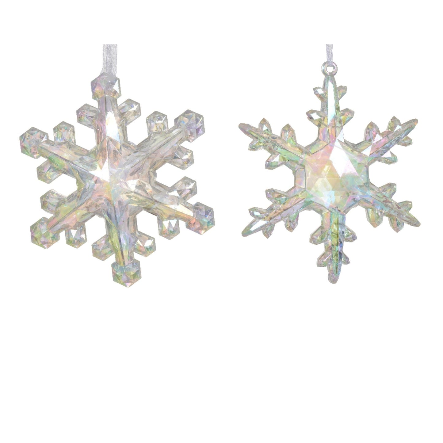 Julgransprydnad Snöflinga