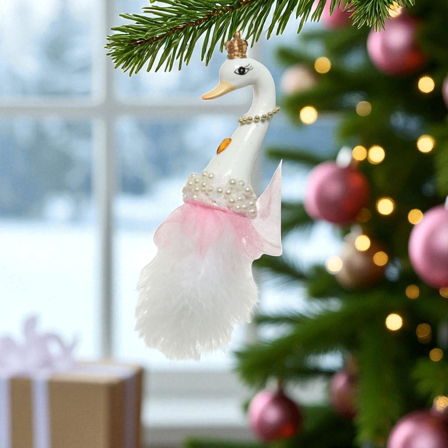 Julgransprydnad Ballerina Svan