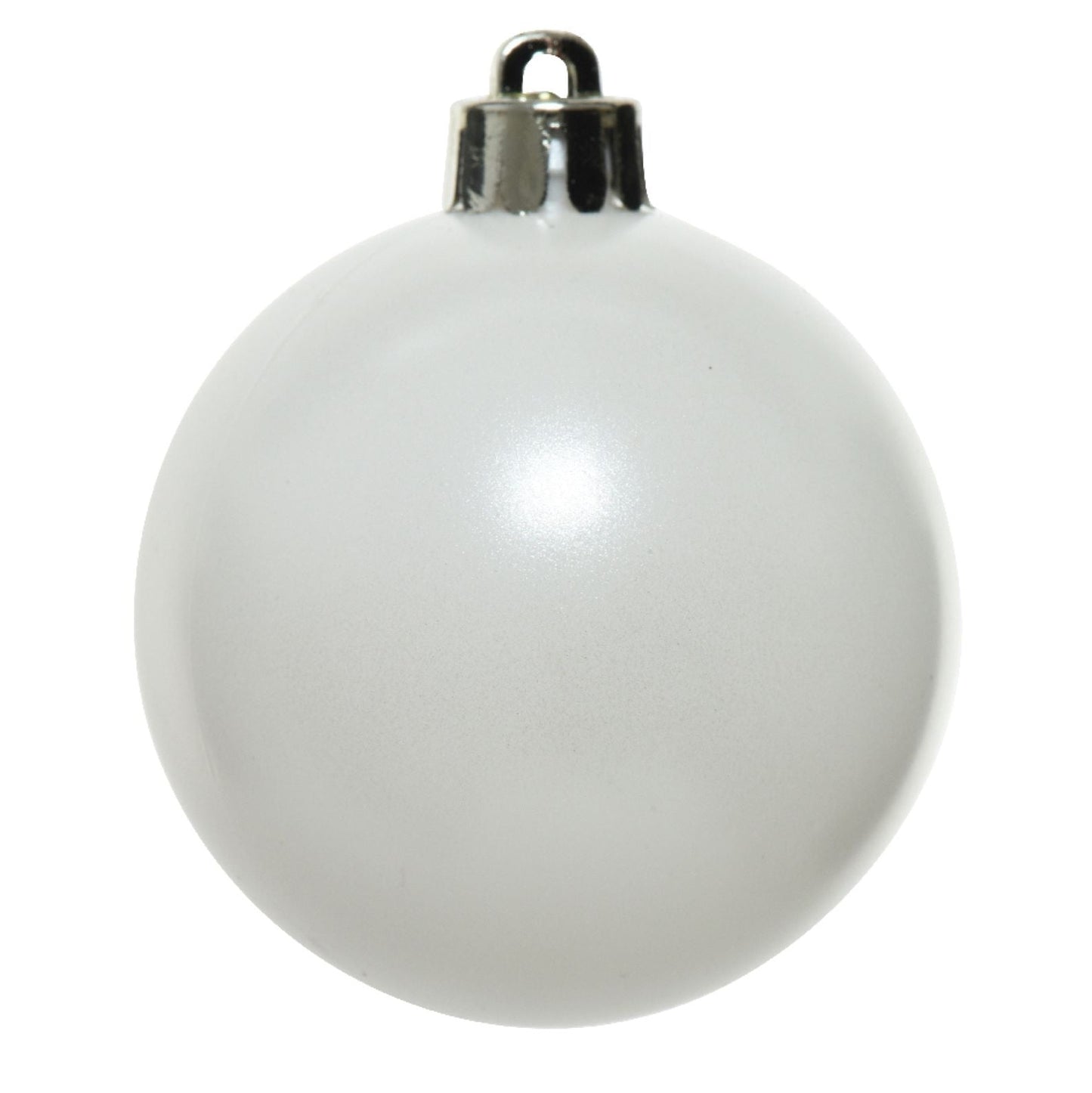Julgranskulor Winter White 6st, 8cm