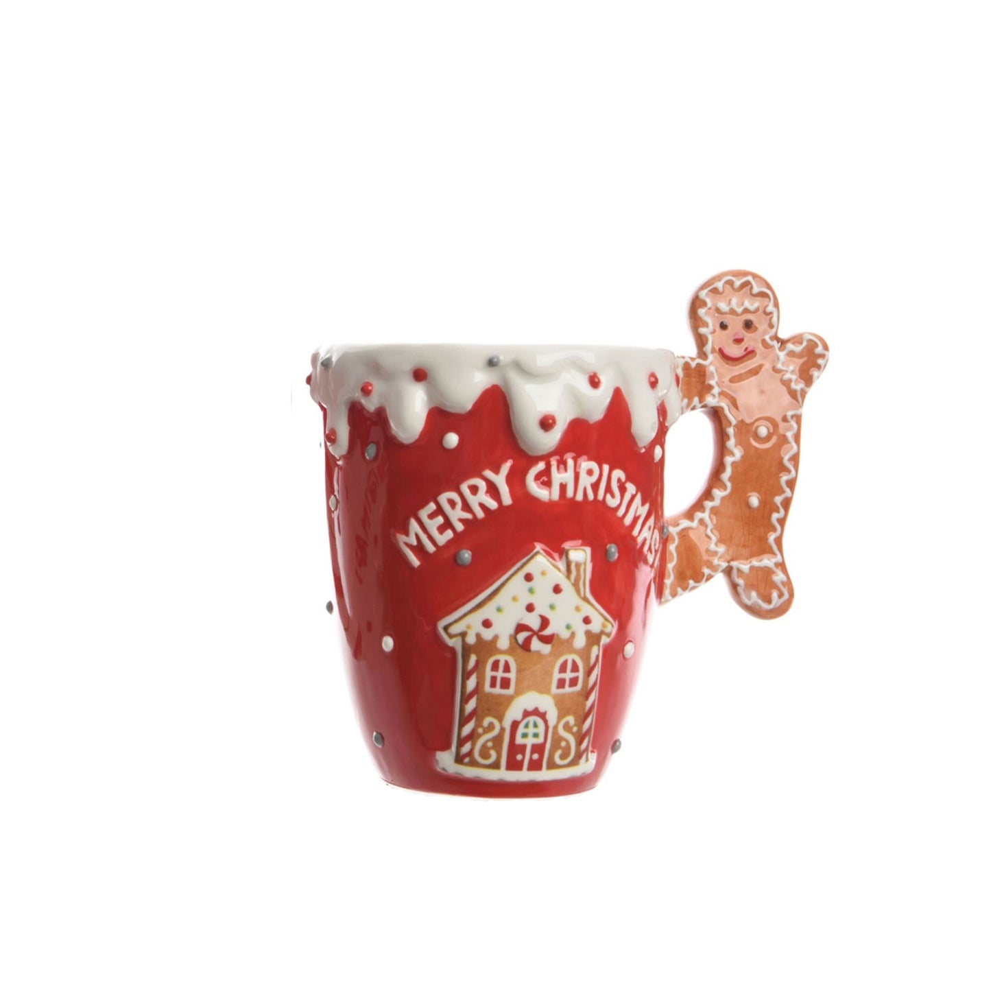 Mugg Merry Christmas Pepparkakshus