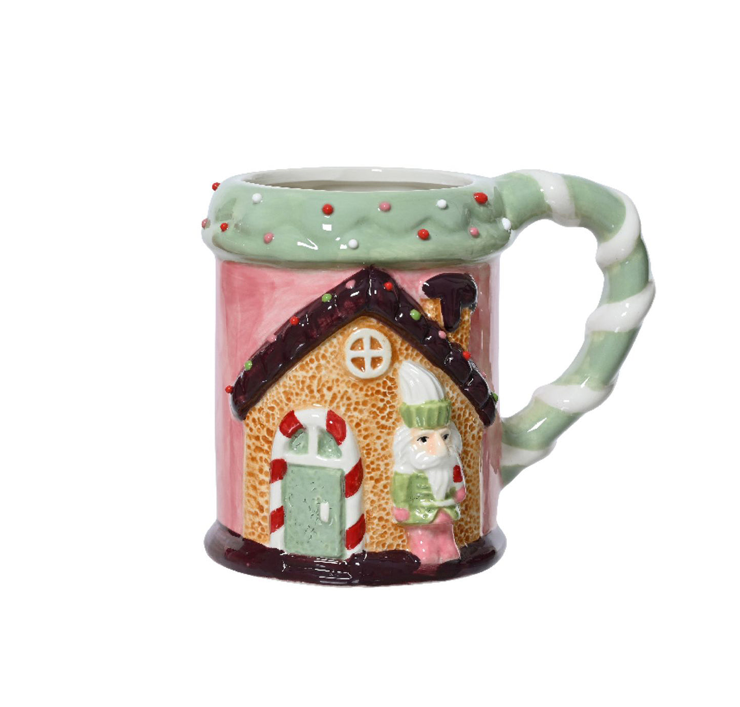 Julmugg Pepparkakshus Nötknäppare