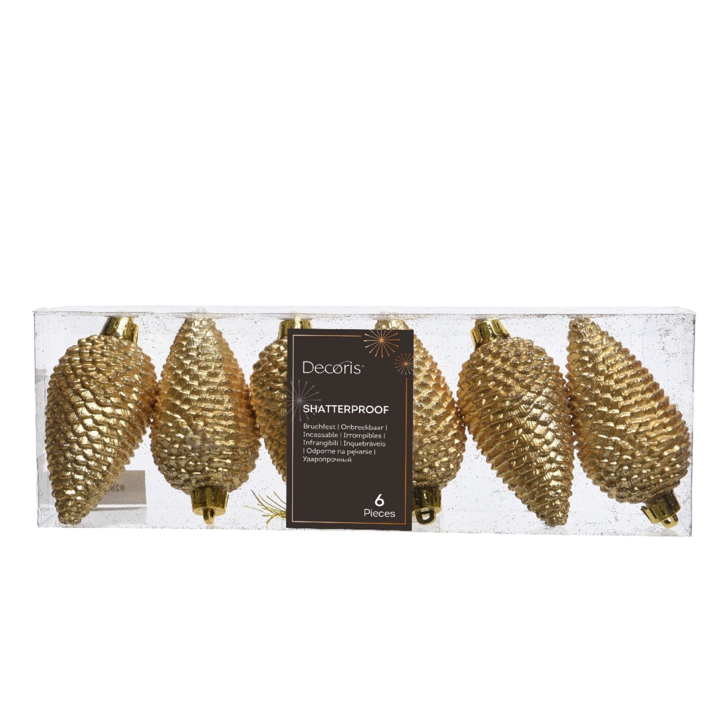 Kottar Light Gold i plast 6st