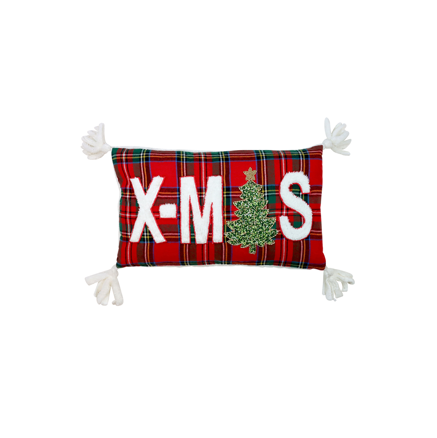 Kuddfodral X-Mas Rutig