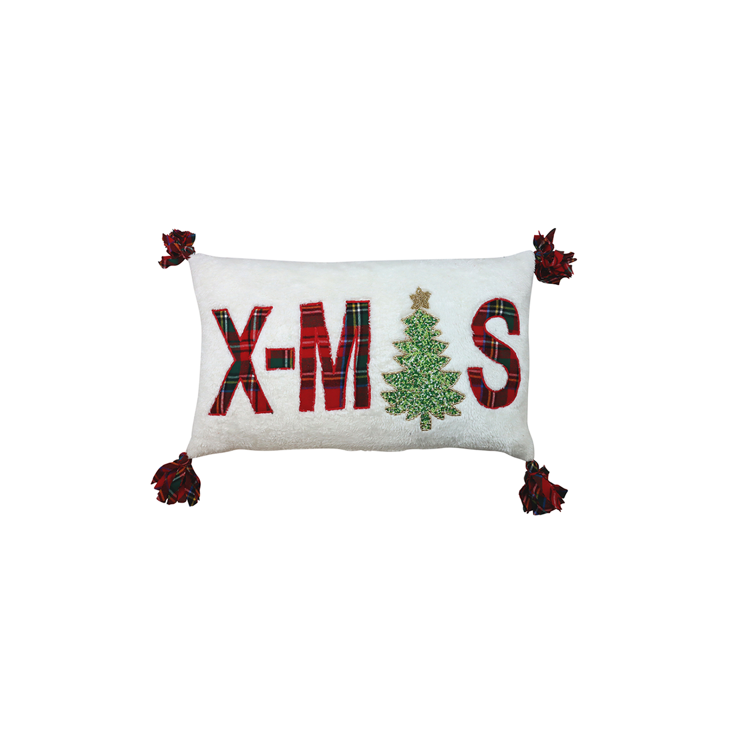 Kuddfodral X-Mas Vit