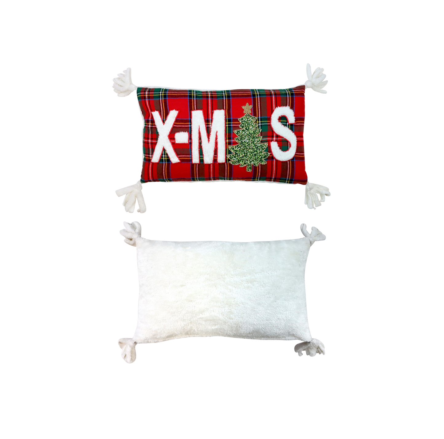 Kuddfodral X-Mas Rutig