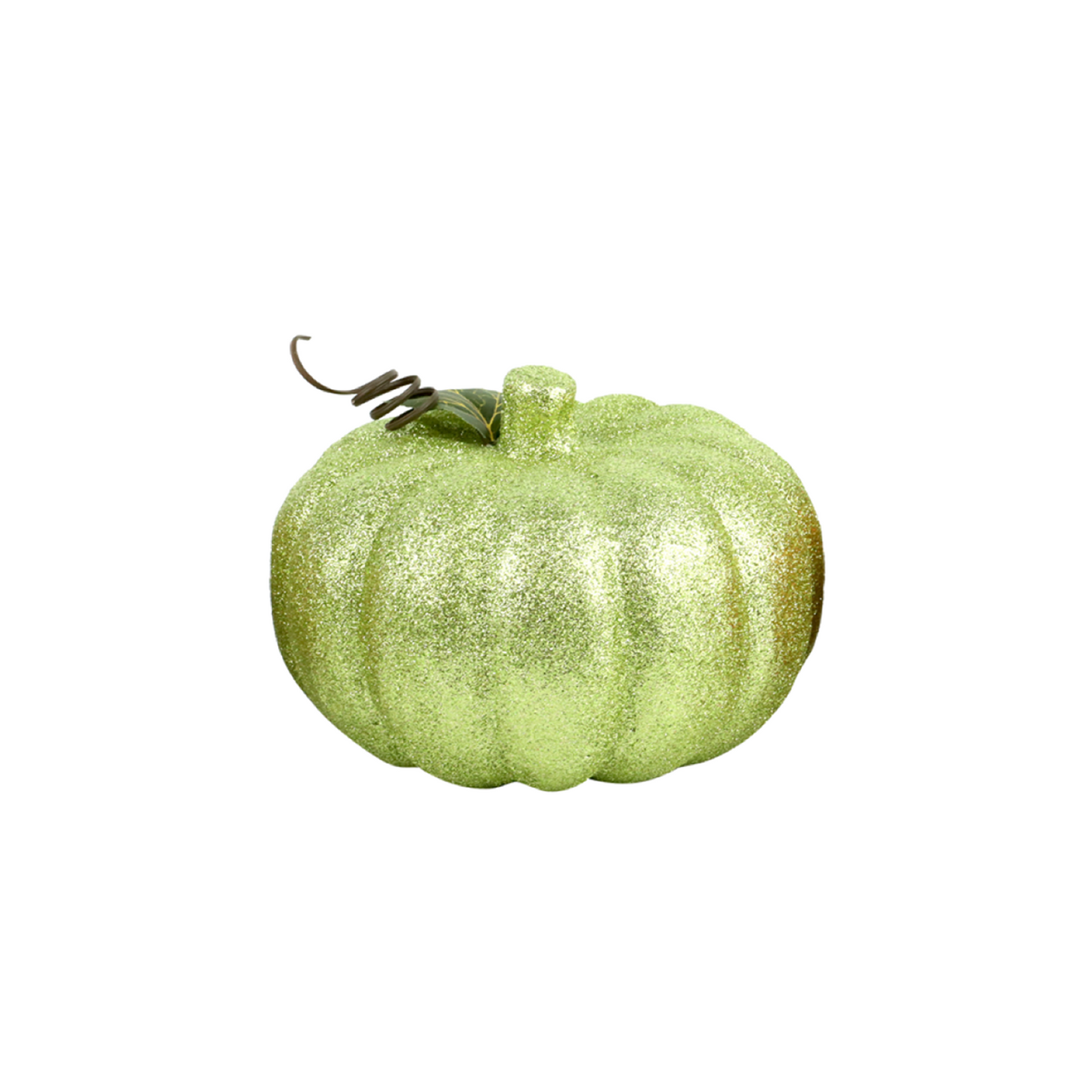 Pumpa grön/glittrig