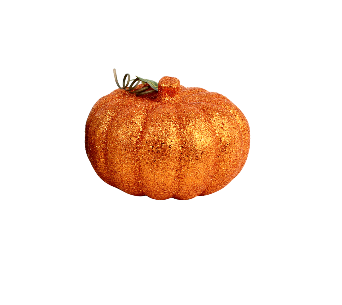 Pumpa orange/glittrig