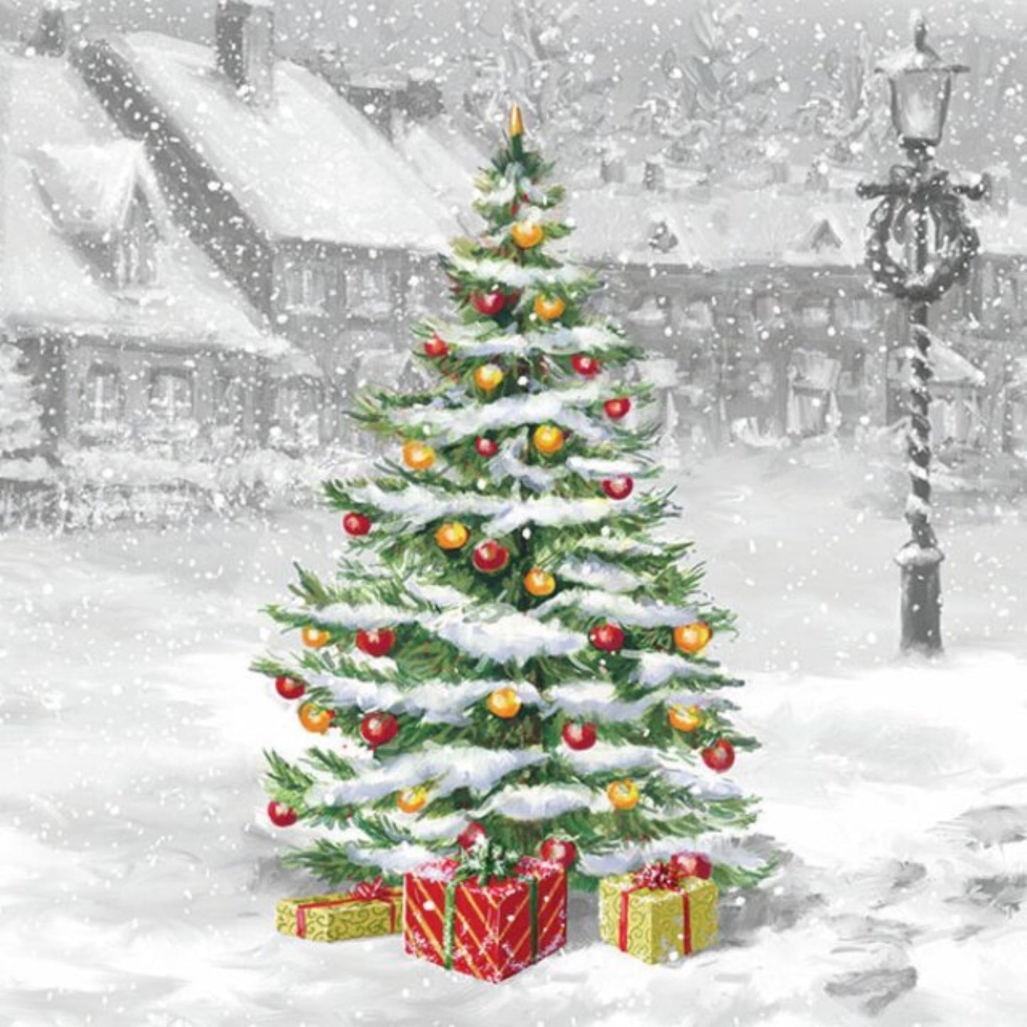 Servetter Tree On Square