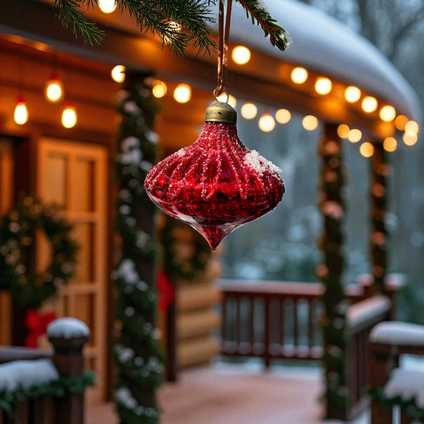 Julkula Glas Droppformad