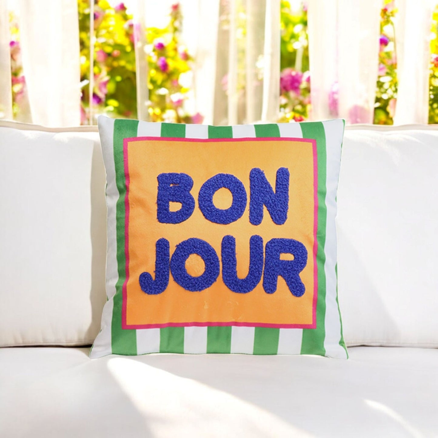 Kuddfodral Bonjour