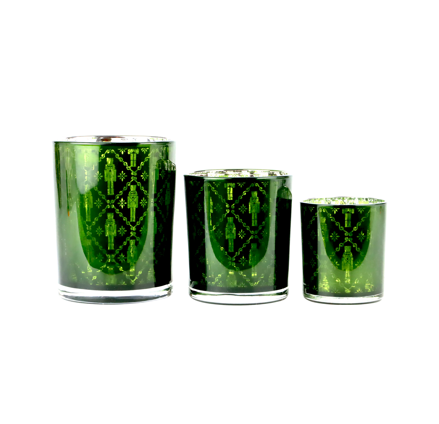 Ljuslyktor Nötknäppare grön