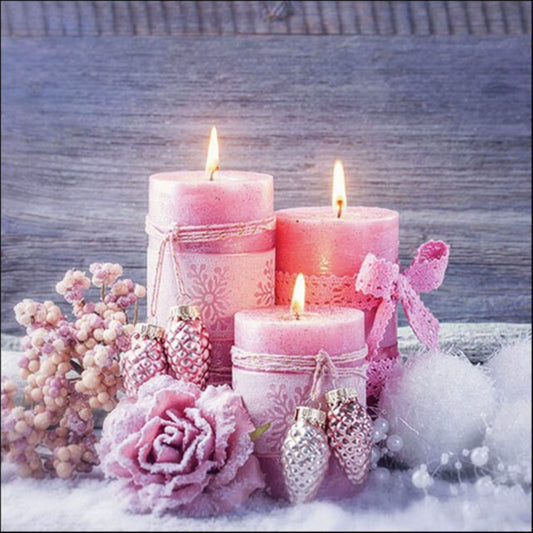 Servetter Romantic Candles