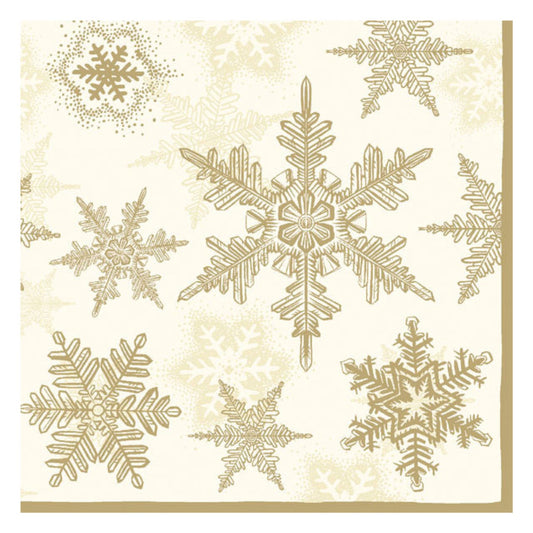 Servetter Snow Crystals Gold
