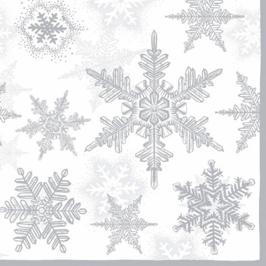 Servetter Snow Crystals Silver