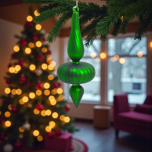 Spira Glas Grön Matt