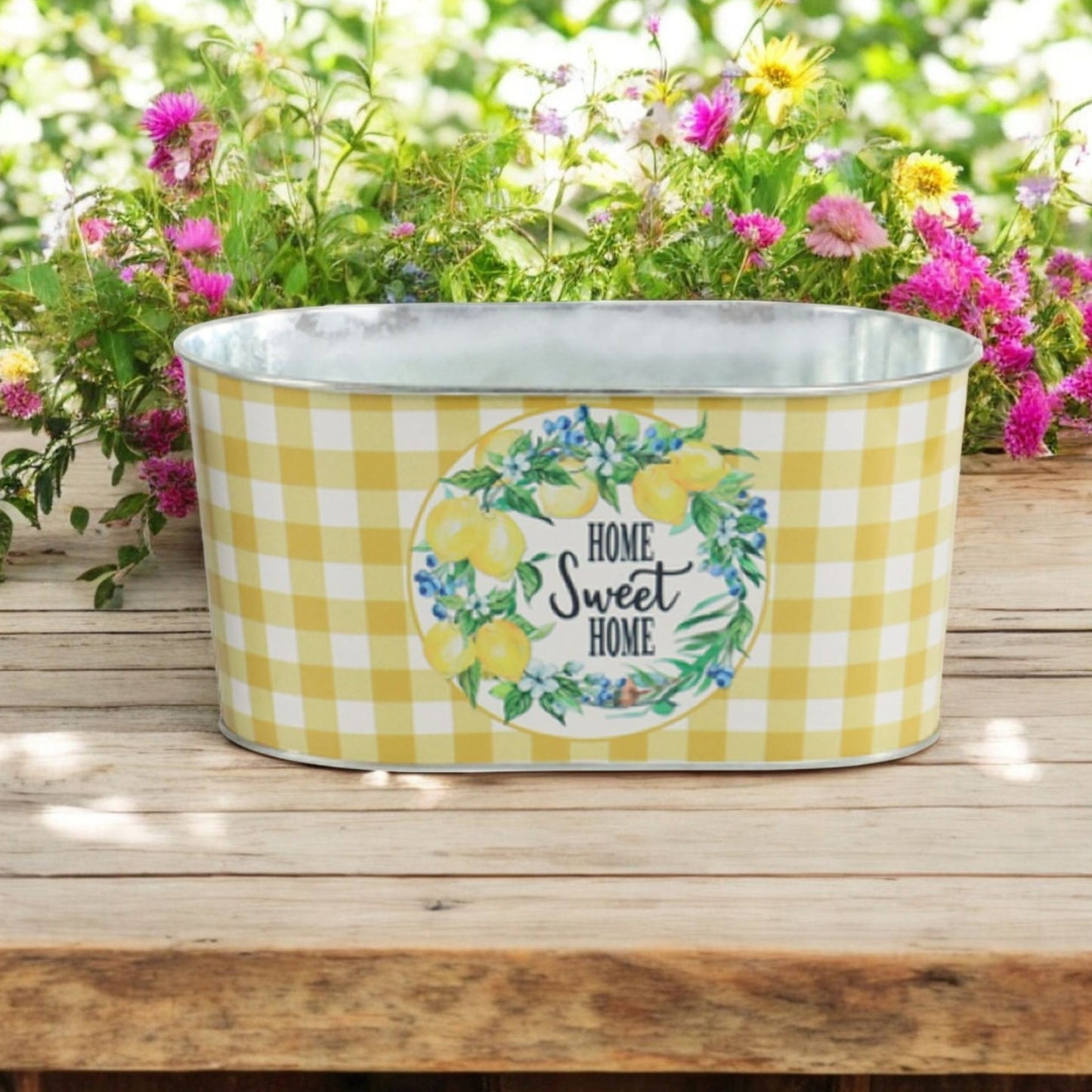 Zinkkruka – Gulrutig med Citronmotiv