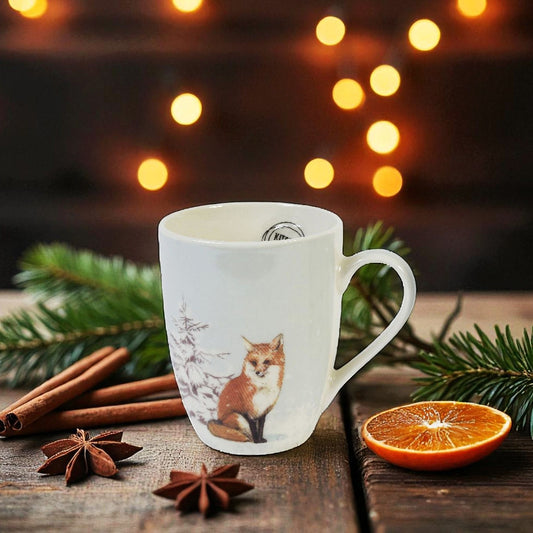 Julmugg Vinterns Djur Räv